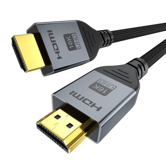 16K 8K HDMI Cable 96Gbps 10 FT, Ultra High Speed HDMI 2.2 Cable 16K@60Hz 8K@120Hz 4K@480Hz HDCP 2.2&2.3, Dynamic HDR, eARC,DTS:X, Compatible with Roku TV/HDTV/PS5/Blu-ray/Projector