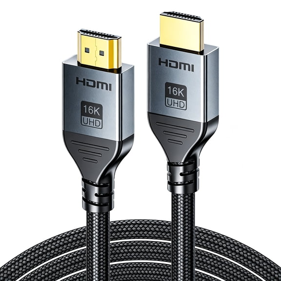 Ultra High Speed HDMI 2.2 Cable 96Gbps 16K@60Hz 8K@120Hz 4K@480Hz, HDCP 2.2 2.3 Dynamic HDR eARC DTS:X Compatible With PS5 Roku TV HDTV Blu-ray Projector Xbox 3.3FT/6.6FT/10 FT