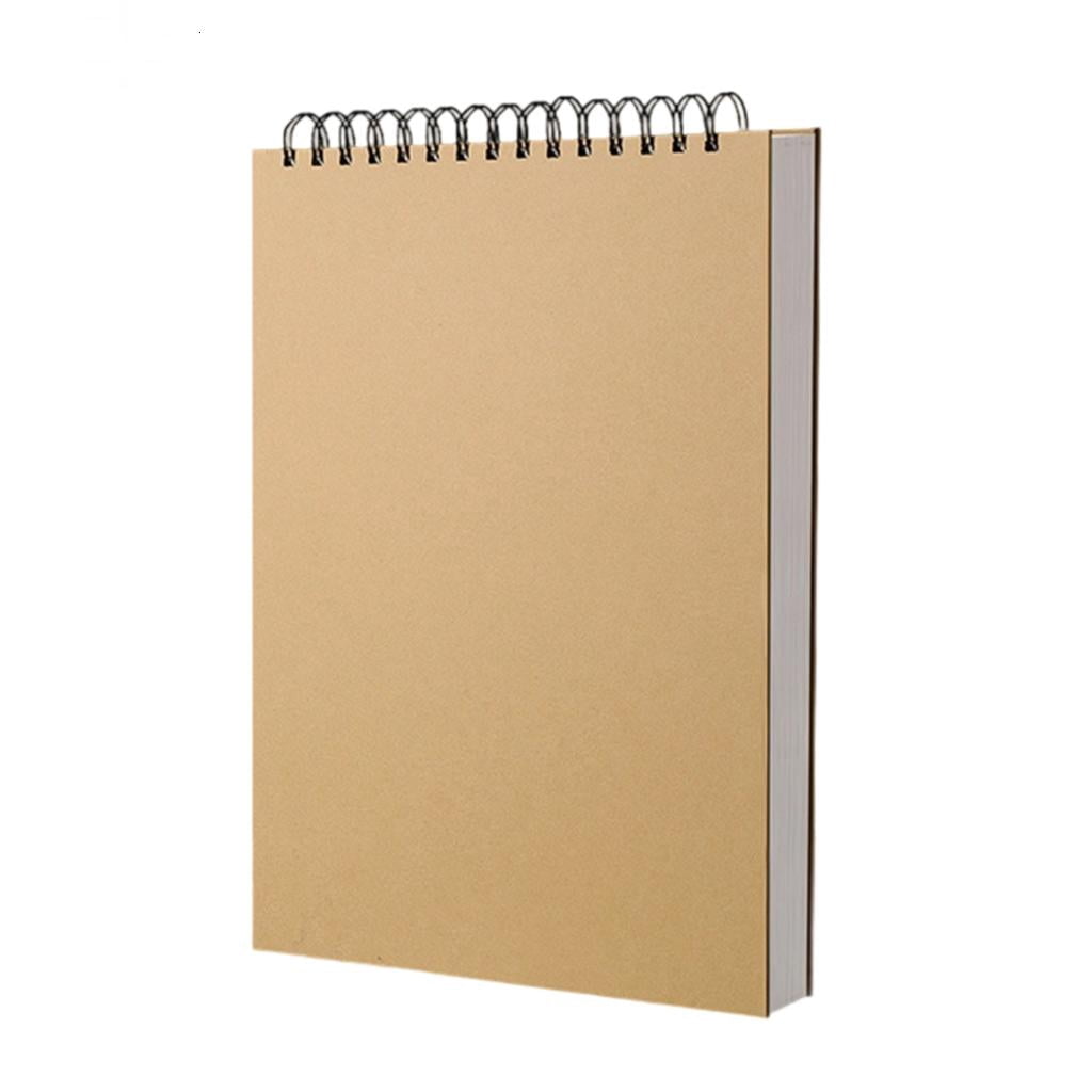16K/A4/8K Professional Sketch Pad 60 Sheets Removable Kraft Cover Art Notebook