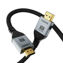 16K HDMI 2.2 Cable 3.3FT/6FT/10FT 96Gbps Ultra High Speed 16K@60Hz 8K@120Hz 4K@480Hz HDMI Cord, HDCP 2.3 & HDR10 HDMI Cables for PS5/Xbox Series X|S/Roku TV/Gaming PC/Monitor/Blu-ray/Projector