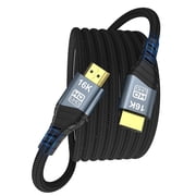 16K HDMI2.2 Cable , 96Gbps Ultra High Speed HDMI2.2 Cable 16K@30Hz 10K120Hz 8K@60Hz 4K@240Hz Cord