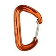 thumbnail image 1 of 16KN Carabiner High Toughness Multipurpose Wear-resistant Hiking D Shape Carabiner Buckle for Outdoor, 1 of 8