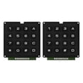 thumbnail image 1 of 16Key Membrane Button Keypad Matrixes Array Matrixes Keyboard Membrane Button Keypad Panel, 1 of 8