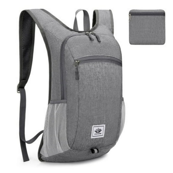 16L Foldable Backpack for Travel• Hiking• Cycling• Daypack Lightweight Rip-Stop Water-Resistant Compact Folding Travel Backpack with Reflective Stripe
