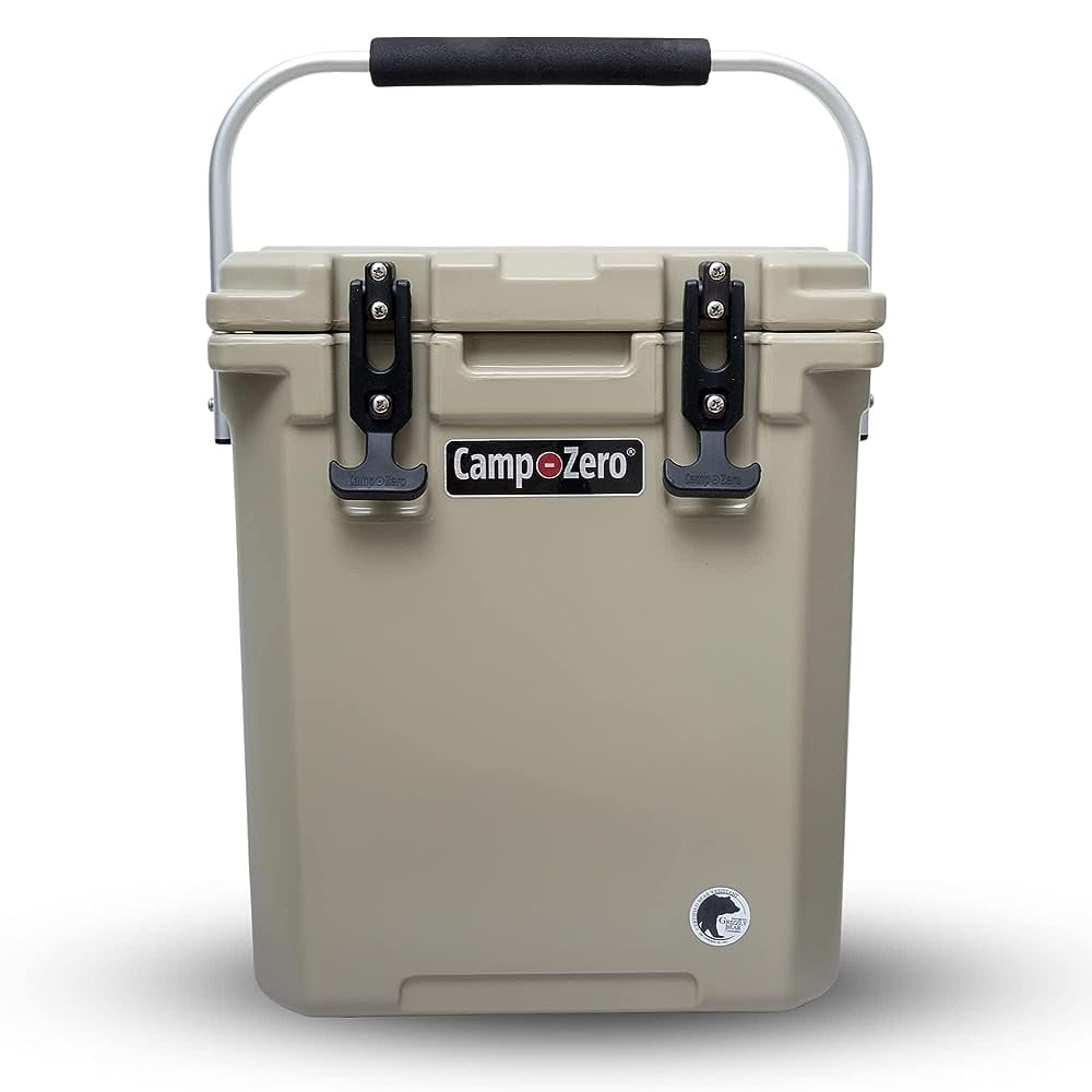 16L Tall Cooler/Ice Chest With Carry Handle And 2 MoldedIn Cup Holders
