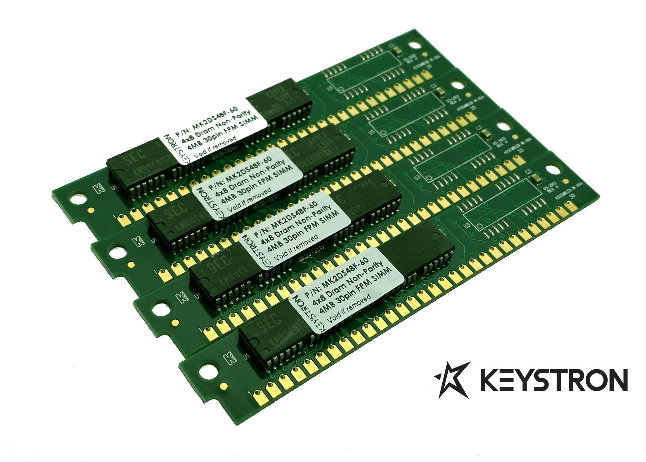貴重　レトロMac用　72pin EDO-DRAM 4MB SIMM メモリー memoire-ram-micron-mt8d132m-6-