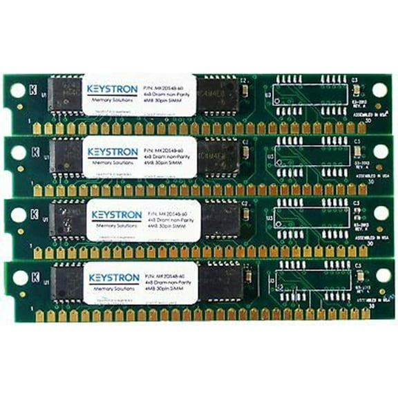 16MB 4x4MB SIMM Ram MEMORY for Amiga 4000 Phase 5 Fastlane Z3 - SCSI Zorro III