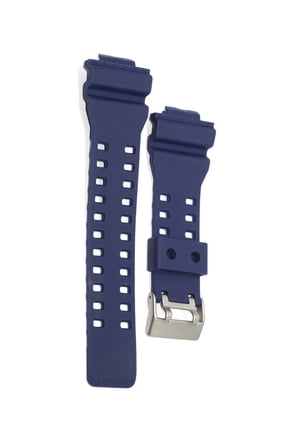 16MM BLUE RUBBER WATCH BAND FITS CASIO GSHOCK GA300 GA100 GW8900 GA120 GD110