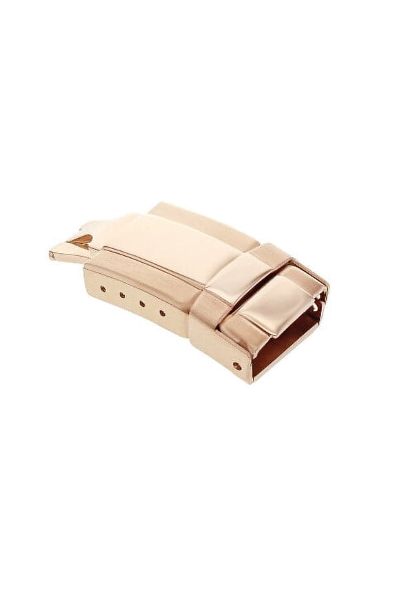 16MM CLASP FOR ROLEX DAYTONA 16518 16523 116520 LEATHER RUBBER STRAP BAND ROSE
