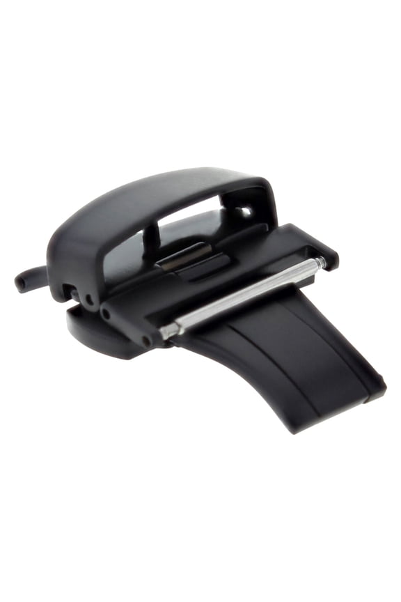 16MM FOR DEPLOYMENT BAND CLASP STRAP WATCH STRAP BUCKLE BLACK PVD MATTE
