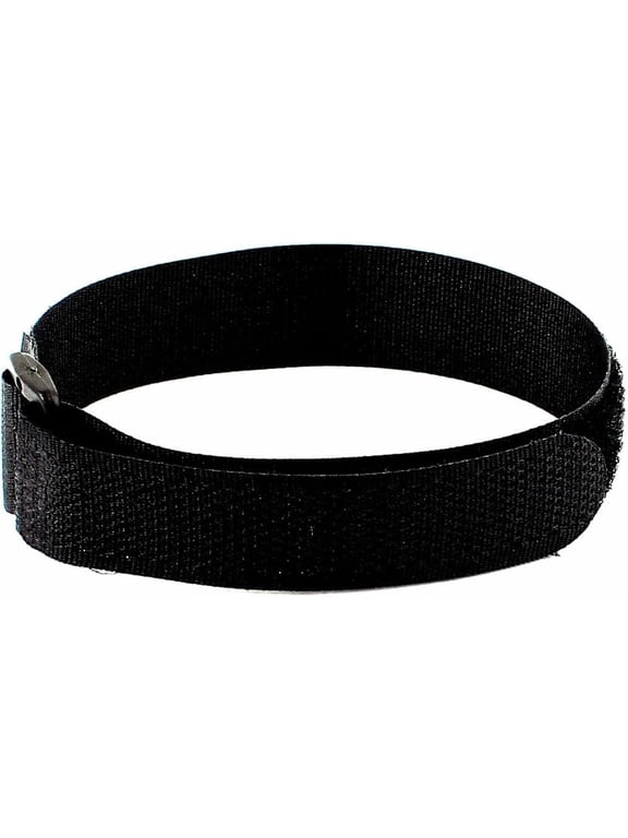 16MM Nylon Hook And Loop Wrap Around Slip Thru Sport Wrap Watch Band 9 inches Long Adjustable Comfort