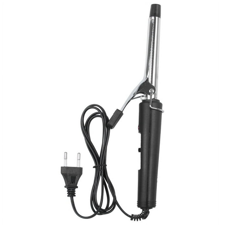 Curling iron with outlet european plug