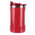 thumbnail image 1 of Ozark Trail 16oz Ceramic Lined Stainless Steel Can Tumbler with 2-in-1 Lid,Patriotic Red, 1 of 10