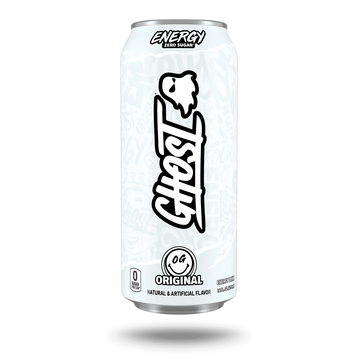 GHOST, Energy Drink, Zero Sugars, 16 fl oz, Original Flavor