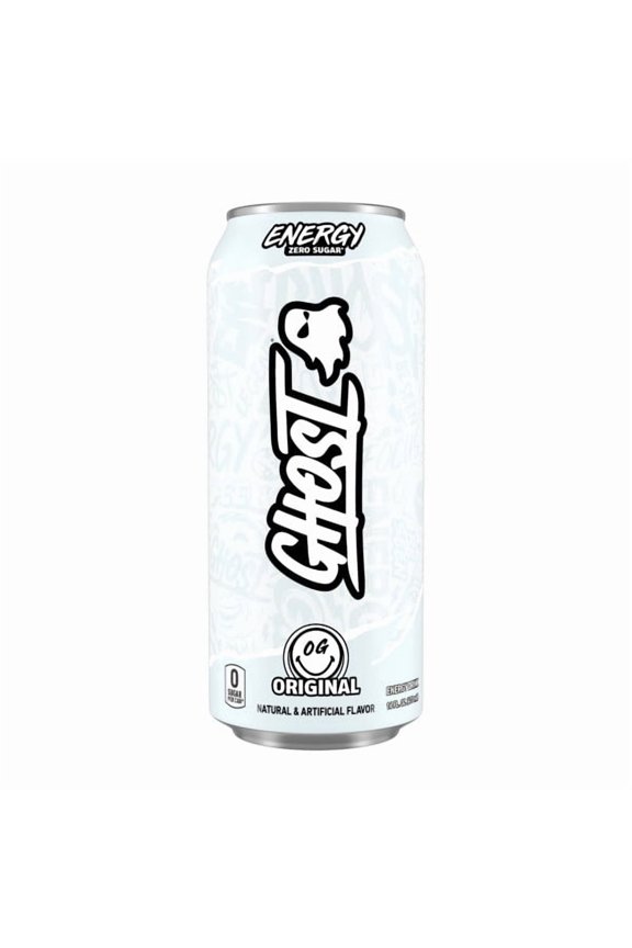 ENERGY Zero Sugars Energy Drink, Original Flavor, 200mg Natural Caffeine, 16 fl oz, 12 pack Cans
