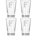 thumbnail image 1 of 16OZ MONOGRAM BEER GLASS F SET OF 4, 1 of 3