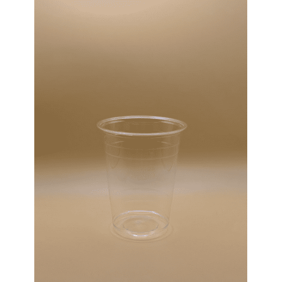 16OZ PET Plastic Cold Cup, Disposable & Recyclable - 500CT