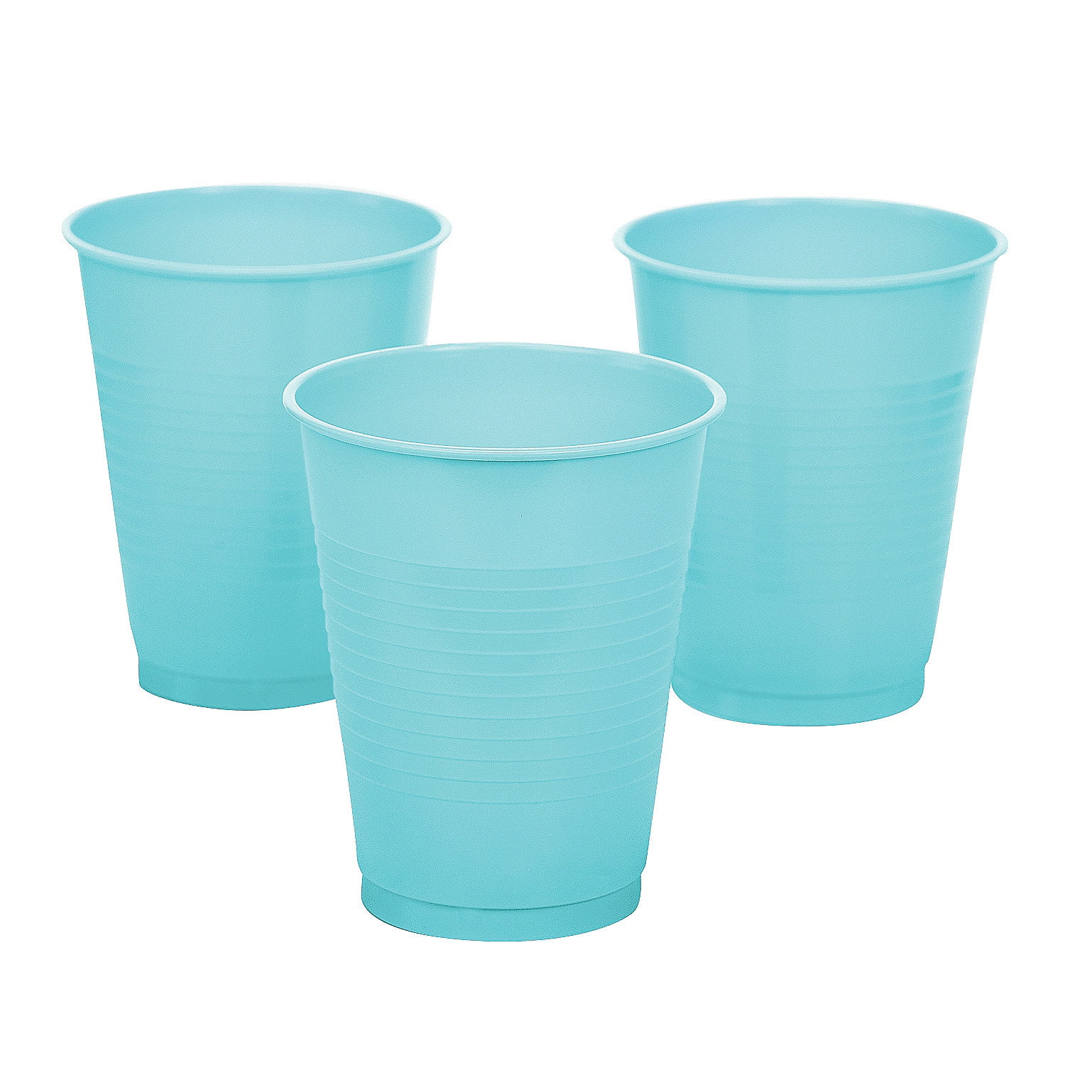 16Oz Lt Blue Plastic Cup - Party Supplies - 20 Pieces