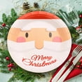 thumbnail image 1 of 16PC Merry Christmas Plates,Sinch Santa Claus Christmas Paper Plates,Christmas Party Decorations Disposable Dinner Plates Cartoons Santa Claus Plates Paper Cup Set Party Cutlery, 1 of 7