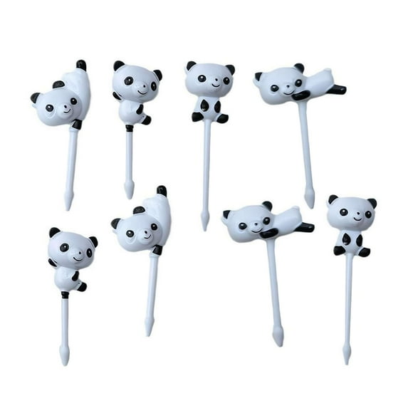 16PCS Animal Fruit Food Picks - Reusable Toothpicks, Cartoon Shapes for Kids Lunch