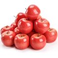 thumbnail image 1 of 16PCS Artificial Red Apples, Fake Fruit Lifelike Simulation Apples for Home Kitchen Table Basket Decoration, 1 of 3