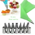 thumbnail image 1 of 16PCS Cake Dessert Decorating Kit Baking Pastry Bags Nozzle Cooking Kitchen Tools, 1 of 1