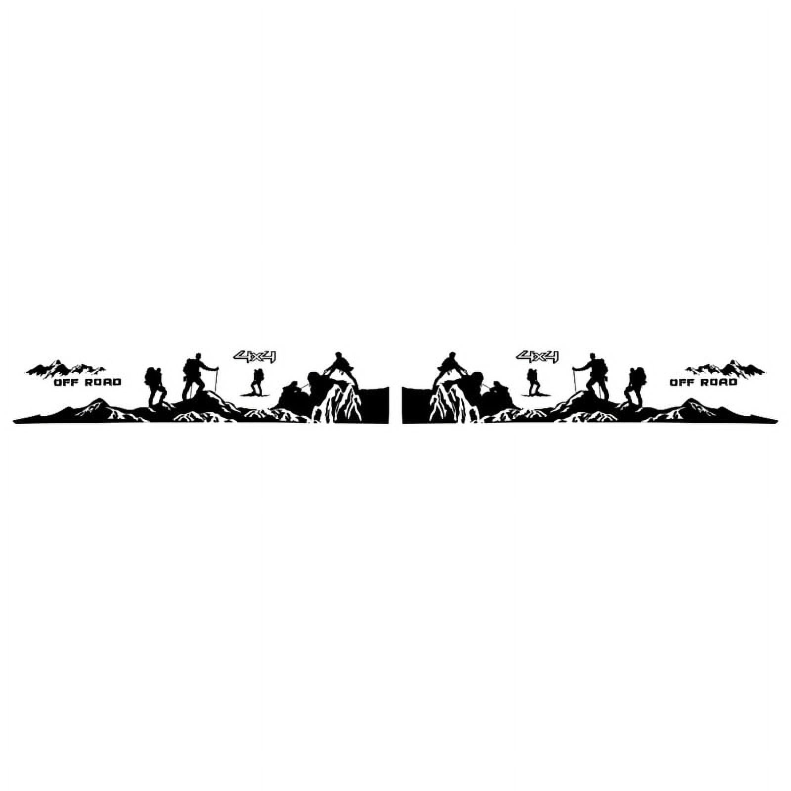 Offside Sticker 16PCS Car Door Side Body Stickers for Off Road Climber Pickup DIY Auto ...