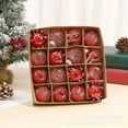 thumbnail image 1 of 16PCS Christmas Ornaments Ball, Christmas Tree Decorations Set, Shatterproof Hanging Xmas Ornaments Ball for Xmas Decor Red, 1 of 4