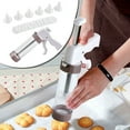 thumbnail image 1 of 16PCS Cookies Press Gun Kit Set,DIY Cookie Maker ,Icing Tips,EVA Piping Bags,Cookies Decorating Kit Baking Tool For Biscuit Making,Cakes Decorating for Any Holidays, 1 of 8