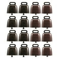 thumbnail image 2 of 5 Pieces Copper Animal Bells For Cattle, Horses, Sheep - Loud Brass Farm Bells 2 of 6