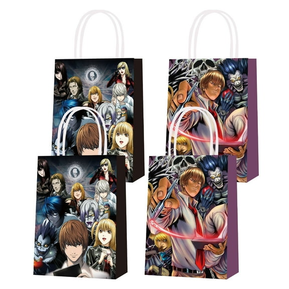 16PCS For Death Theme For Note Party Bags,Handles Favor Bags,With Candy Gift Bags Party Favor Bags for Birthday Party,Birthday Party Decorations