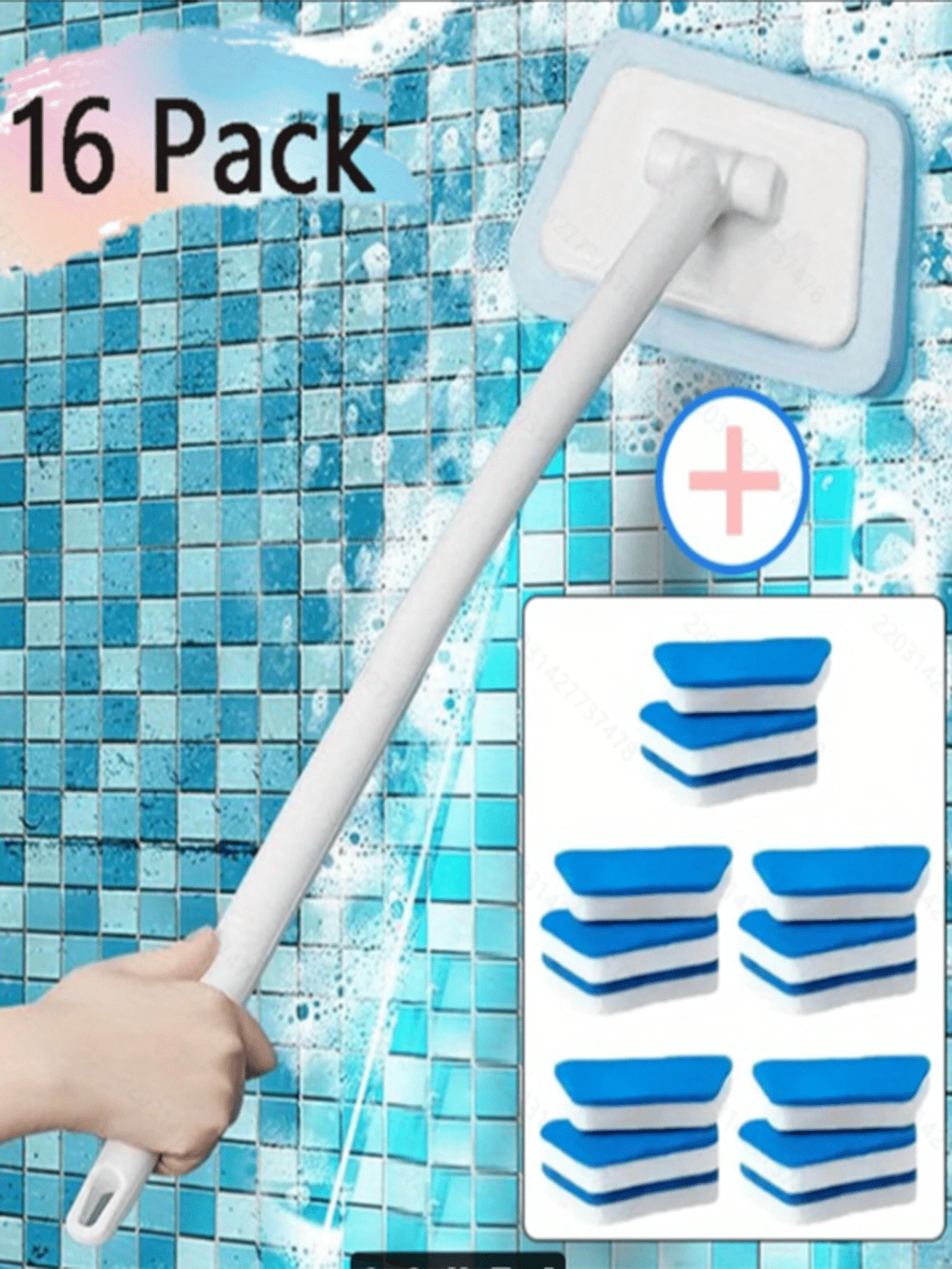 Deep Cleaning Brush Set in Multi
