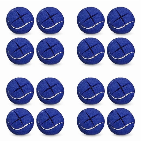 16PCS Tennis Balls for Walkers Premium Tennis Balls for Furniture Legs and Hard Floor Protection