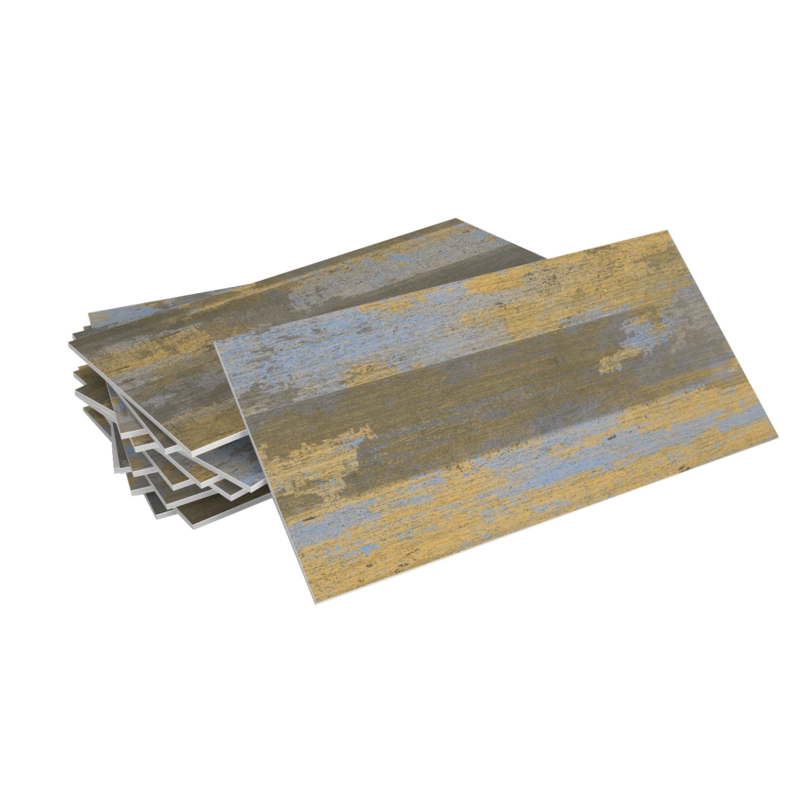 Tile Stickers Rectangle 16PCS Tile Stickers Stick Backsplash Tiles Self-Adhesive Tile Stickers ...