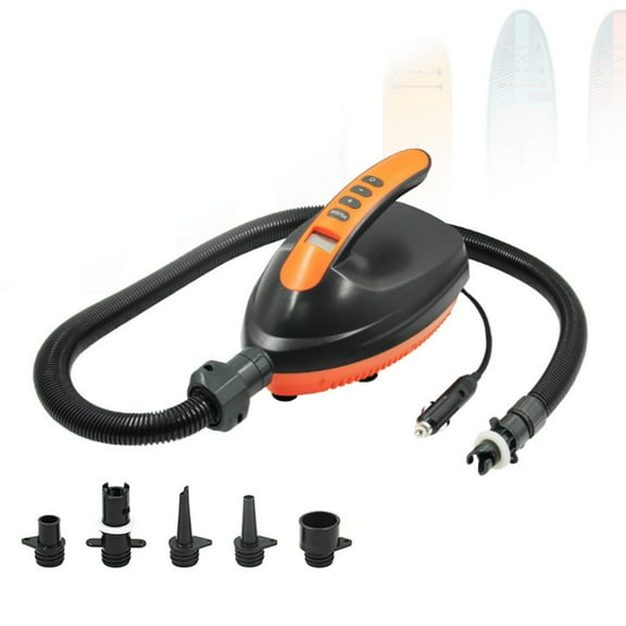 16PSI Electric Air Pump 12V Board Pump Paddle Board Pump for Air Boat Mattress