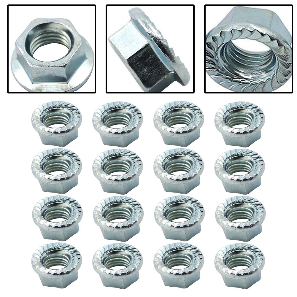 16Pcs 10x1.25 Wheel Locking Lug Nut Bolts Kit For Honda TRX250R For