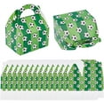 thumbnail image 1 of 16Pcs 3.1x2.4x4.3 Inch Mini Soccer Party Treat Boxes Green Soccer Cardboard Boxes Candy Cookies Gift Paper Box with Handles for Holiday Birthday Party Favor Decoration Soccer Party Supplies diy, 1 of 6