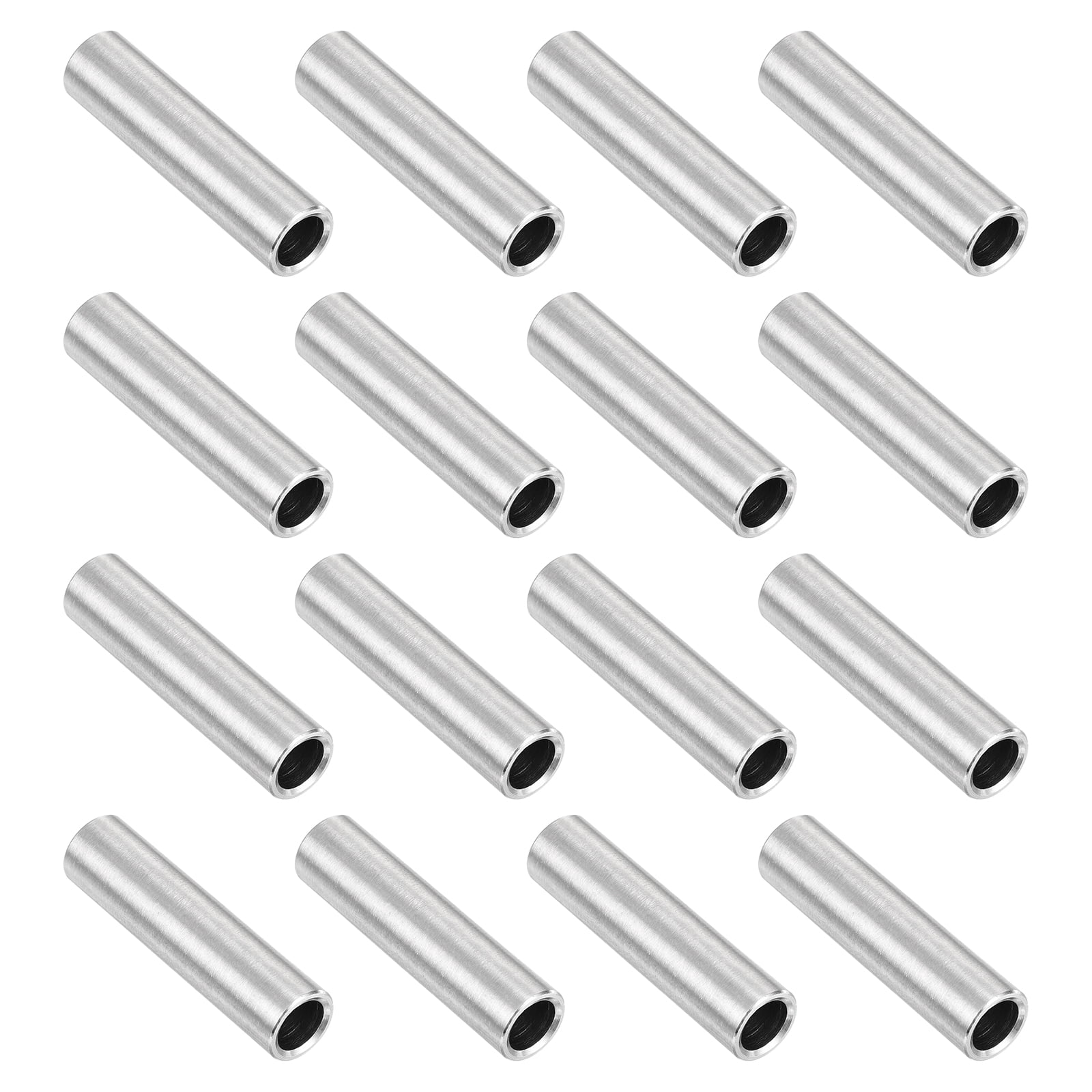 16Pcs 304 Stainless Steel Spacer 10mm OD x 7mm ID x 45mm Length for M7 Screw