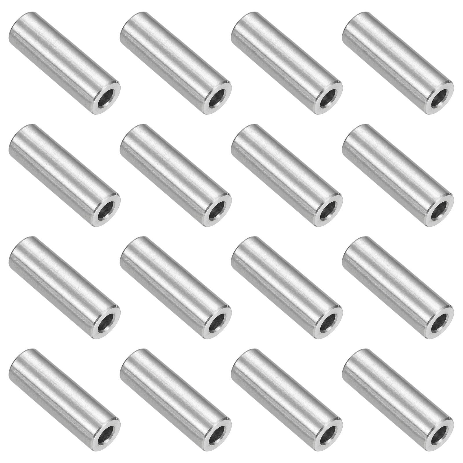 16Pcs 304 Stainless Steel Spacer 12mm OD x 6mm ID x 35mm Length for M6 Screw
