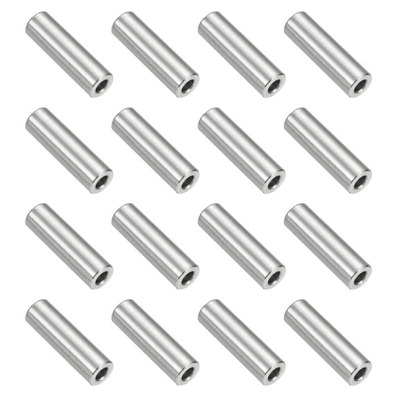 16Pcs 304 Stainless Steel Spacer 12mm OD x 6mm ID x 40mm Length for M6 Screw
