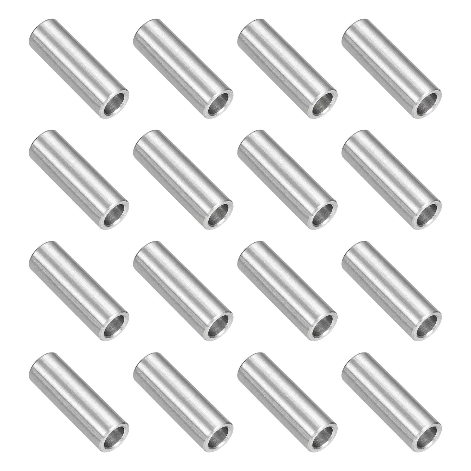 16Pcs 304 Stainless Steel Spacer 12mm OD x 8mm ID x 35mm Length for M8 Screw