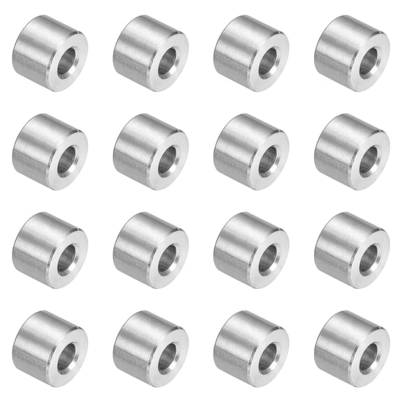 16Pcs 304 Stainless Steel Spacer 14mm OD x 6mm ID x 11mm Length for M6 Screw