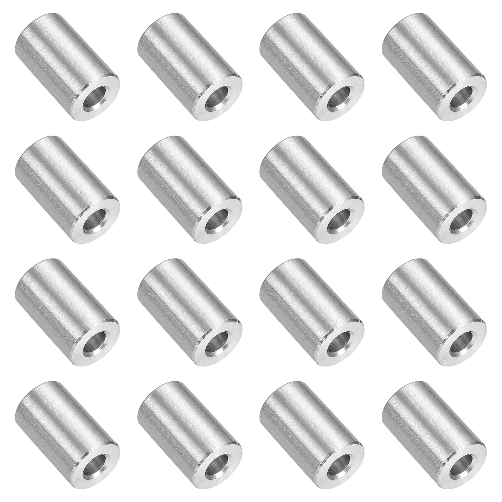 16Pcs 304 Stainless Steel Spacer 14mm OD x 6mm ID x 22mm Length for M6 Screw