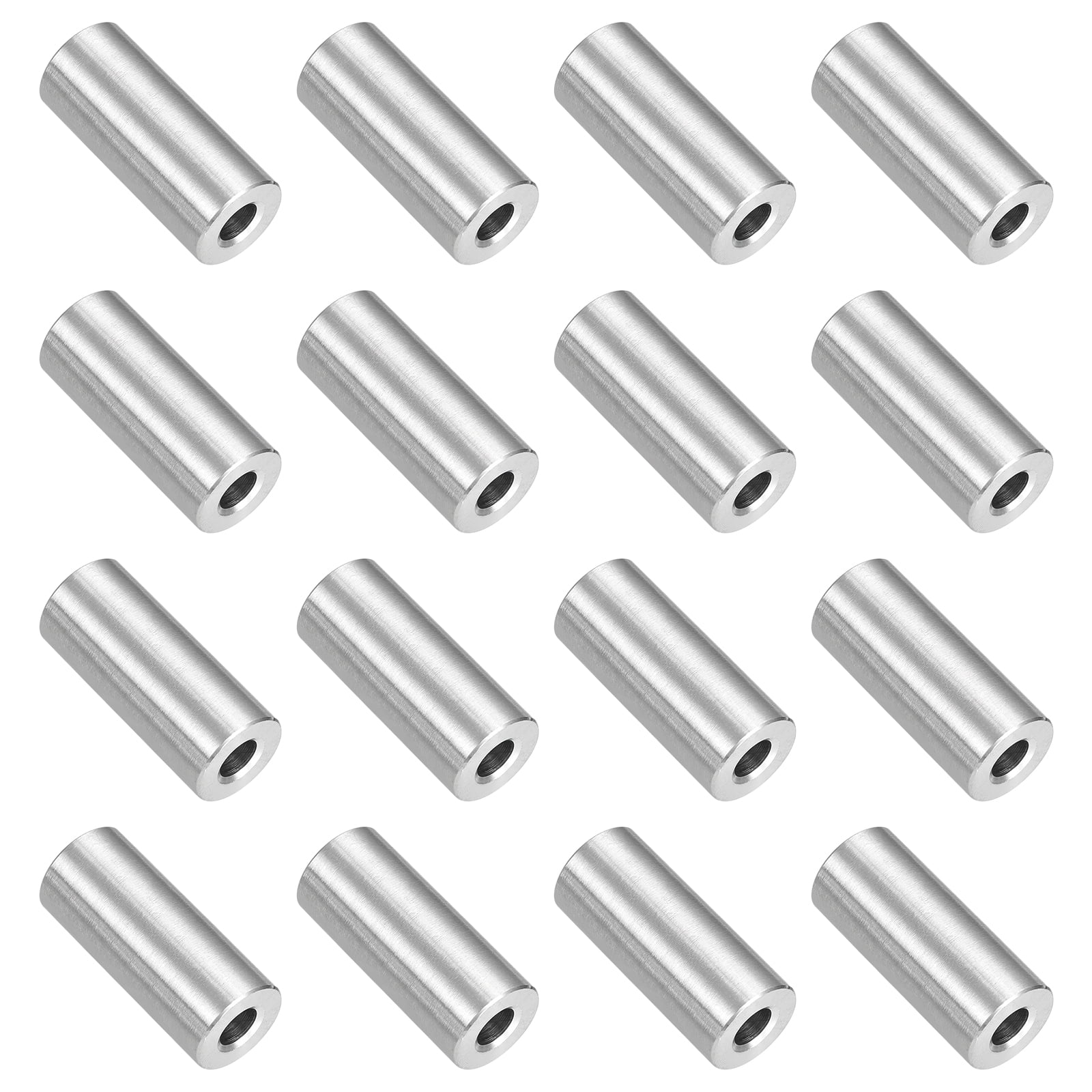 16Pcs 304 Stainless Steel Spacer 14mm OD x 6mm ID x 35mm Length for M6 Screw