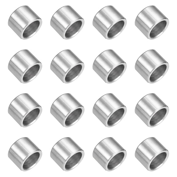 16Pcs 304 Stainless Steel Spacer 16mm OD x 12mm ID x 13mm Length for M12 Screw