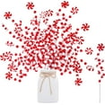 thumbnail image 1 of 16Pcs Candy Style Christmas Tree Picks,11.8In Red White Christmas Tree Picks,Candy Shape Ornaments for DIY,Wreath,Crafts Decor, 1 of 6