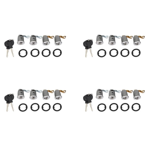 16Pcs Car Door Locks Keys Set 252522 9170.G3 for Partner Citr0en Xsara 1996 - 2007