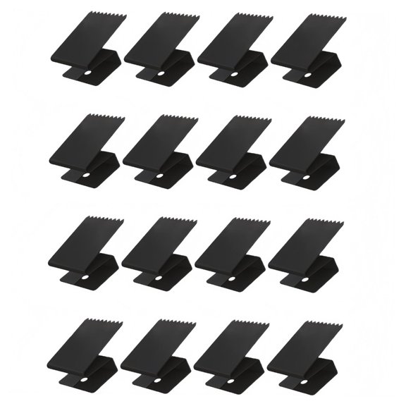16Pcs Detachable Window Clamps Storms Board Up Clip Hardware for Window Protections Panels Enduring
