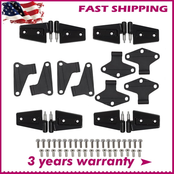 16Pcs Factory Replacement Body Door Hinge Kit for 2007-2018 Jeep Wrangler JK US