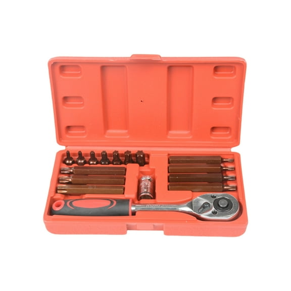 16Pcs Hex Key Torxes Wrench Set With Stars head And MHT Bit For Automotive Repair Mechanical Maintenance Task Tool